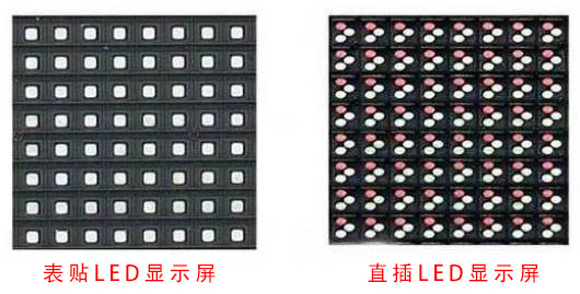 直插尊時凱龍·(中國區)人生就是搏!顯示屏和表貼尊時凱龍·(中國區)人生就是搏!顯示屏的區別