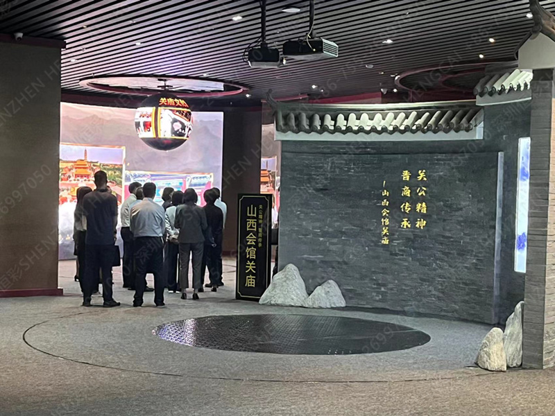 運(yùn)城天下關(guān)公廟，尊時(shí)凱龍·(中國(guó)區(qū))人生就是搏!顯示屏項(xiàng)目